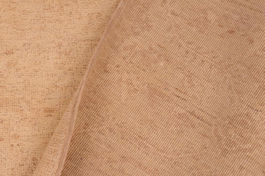 handmade Transitional Kafkaz Tan Tan Hand Knotted RECTANGLE 100% WOOL area rug 6 x 9