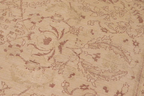 handmade Traditional Kafkaz Beige Brown Hand Knotted RECTANGLE 100% WOOL area rug 10x13