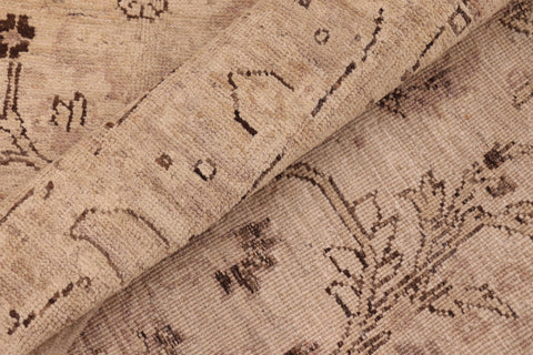 handmade Traditional Kafkaz Beige Tan Hand Knotted RECTANGLE 100% WOOL area rug 6x9