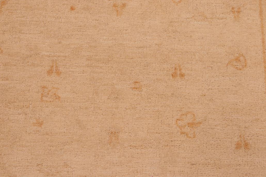 handmade Transitional Kafkaz Tan Rust Hand Knotted RECTANGLE 100% WOOL area rug 6 x 9