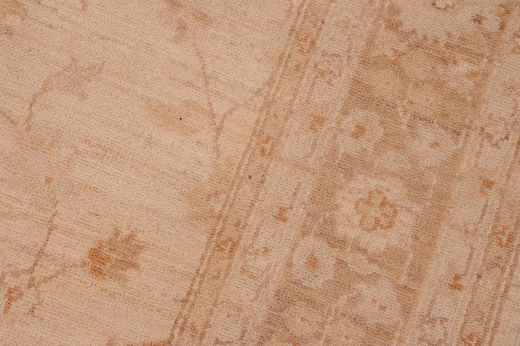 handmade Traditional Kafkaz Tan Brown Hand Knotted RECTANGLE 100% WOOL area rug 6 x 9