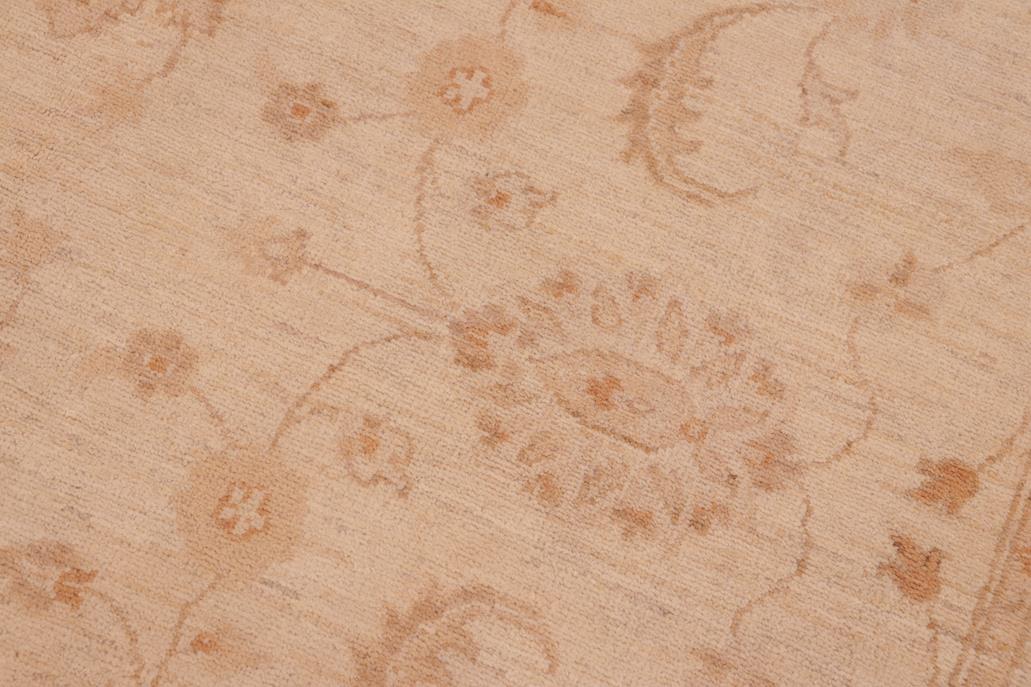 handmade Traditional Kafkaz Tan Brown Hand Knotted RECTANGLE 100% WOOL area rug 6 x 9