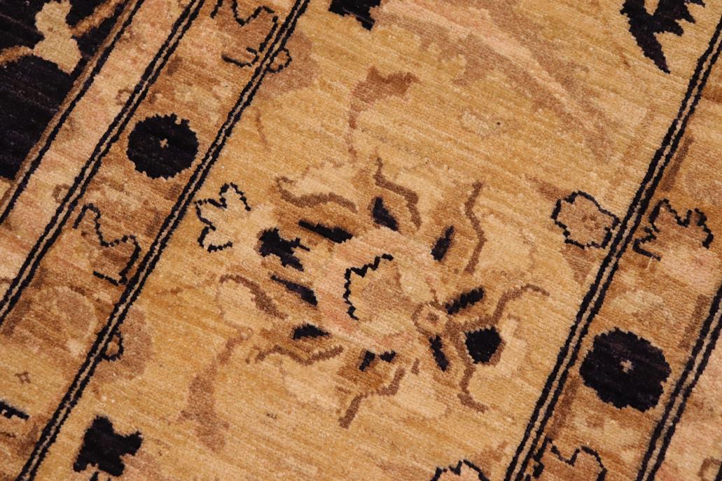 handmade Traditional Kafkaz Blue Lt. Gold Hand Knotted RECTANGLE 100% WOOL area rug 10 x 14