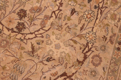 handmade Transitional  Taupe Brown Hand Knotted RECTANGLE 100% WOOL area rug 6x10