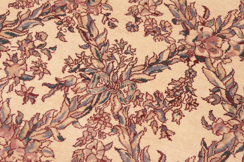 handmade Transitional Criscross Ivory Pink Hand Knotted RECTANGLE 100% WOOL area rug 6x9