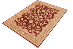 handmade Traditional Kafkaz Brown Green Hand Knotted RECTANGLE 100% WOOL area rug 10 x 14