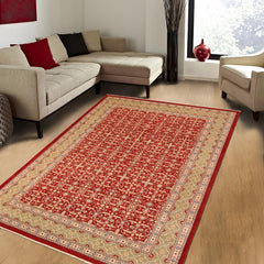 handmade Transitional Kafkaz Red Green Hand Knotted RECTANGLE 100% WOOL area rug 10 x 14