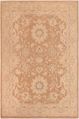 handmade Traditional Kafkaz Brown Tan Hand Knotted RECTANGLE 100% WOOL area rug 10 x 14