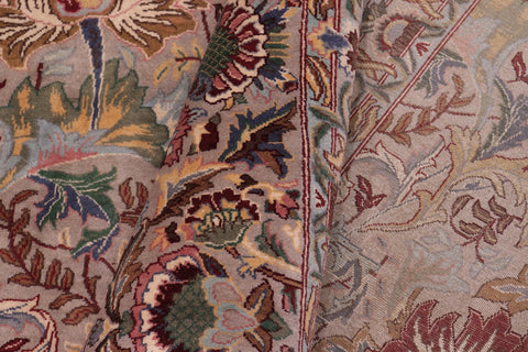 handmade Transitional Morris Lt. Gray Lt. Gray Hand Knotted RECTANGLE 100% WOOL area rug 9x12