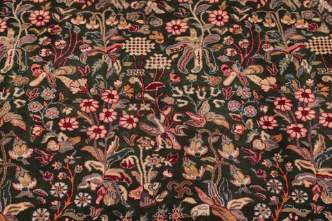 handmade Transitional Gulshan Green Lt. Green Hand Knotted RECTANGLE 100% WOOL area rug 9x12