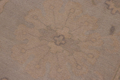 handmade Traditional Kafkaz Gray Beige Hand Knotted RECTANGLE 100% WOOL area rug 9' x 12'