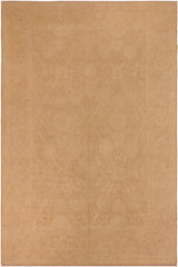 handmade Transitional Kafkaz Brown Tan Hand Knotted RECTANGLE 100% WOOL area rug 10 x 14