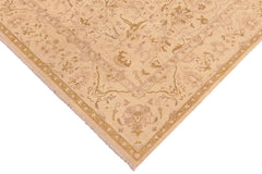 handmade Traditional Kafkaz Beige Gold Hand Knotted RECTANGLE 100% WOOL area rug 8 x 10