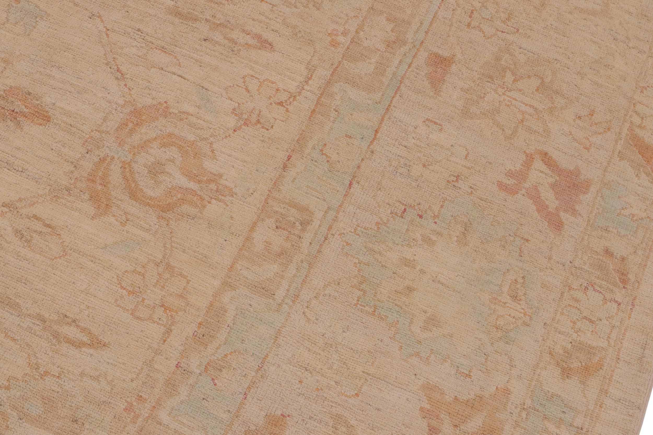 handmade Traditional Kafkaz Beige Green Hand Knotted RECTANGLE 100% WOOL area rug 9x12