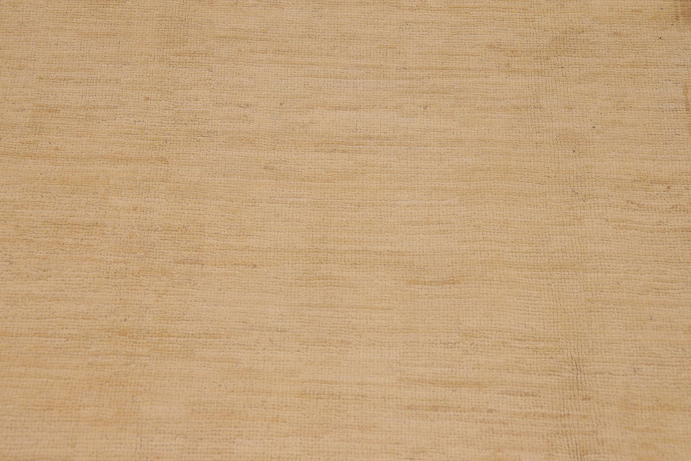 handmade Modern Kafkaz Beige Tan Hand Knotted RECTANGLE 100% WOOL area rug 9' x 12'