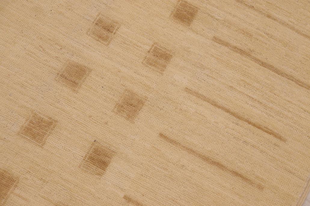 handmade Modern Kafkaz Beige Tan Hand Knotted RECTANGLE 100% WOOL area rug 9 x 12