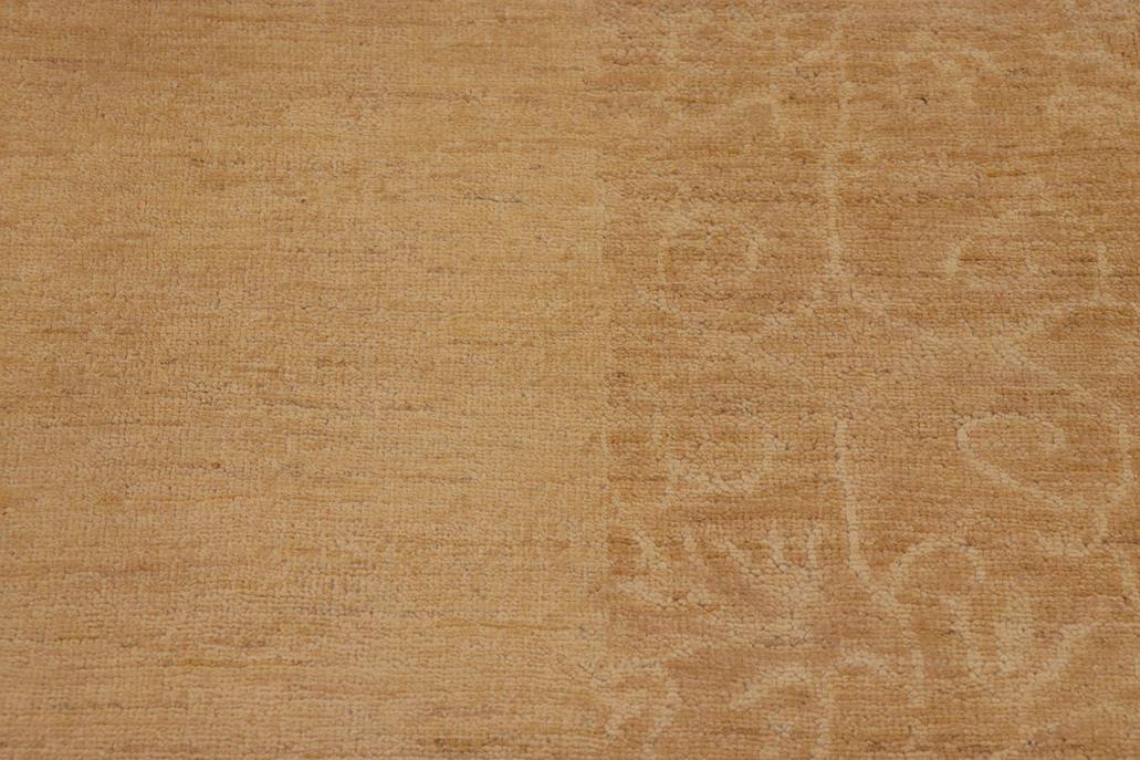 handmade Modern Kafkaz Tan Beige Hand Knotted RECTANGLE 100% WOOL area rug 9 x 11