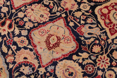 Antique Royce Blue/Red Wool Rug - 9'1'' x 12'2''