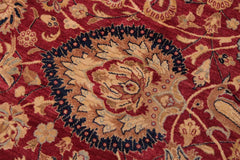 Semi-Antique Anmol Agra Kerstin Red/Blue Wool Rug - 8'10'' x 12'0''