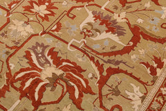 Vintage Eryn Gold/Gold Wool Rug - 8'11'' x 12'0''