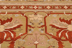 Vintage Eryn Gold/Gold Wool Rug - 8'11'' x 12'0''