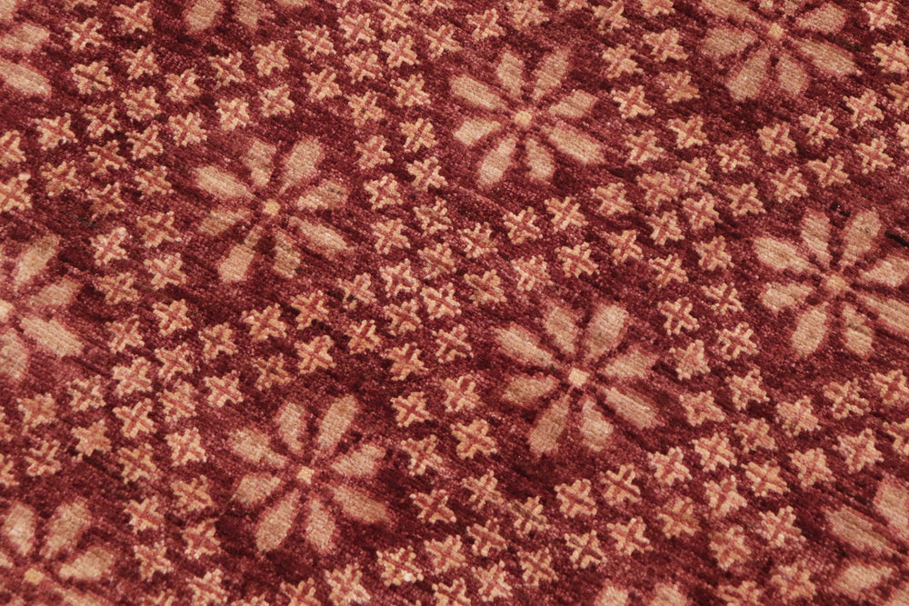 handmade Transitional Kafkaz Red Lt. Gold Hand Knotted RECTANGLE 100% WOOL area rug 9' x 12'