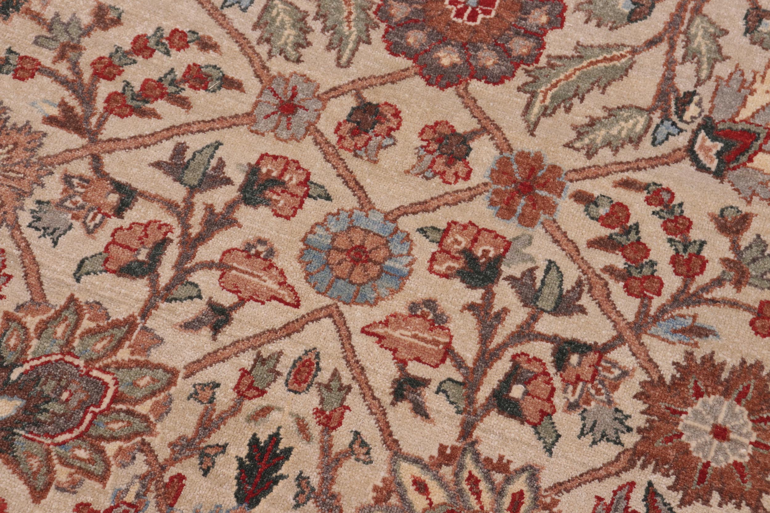 handmade Traditional  Lt. Gray Gold Hand Knotted RECTANGLE 100% WOOL area rug 10' x 14'