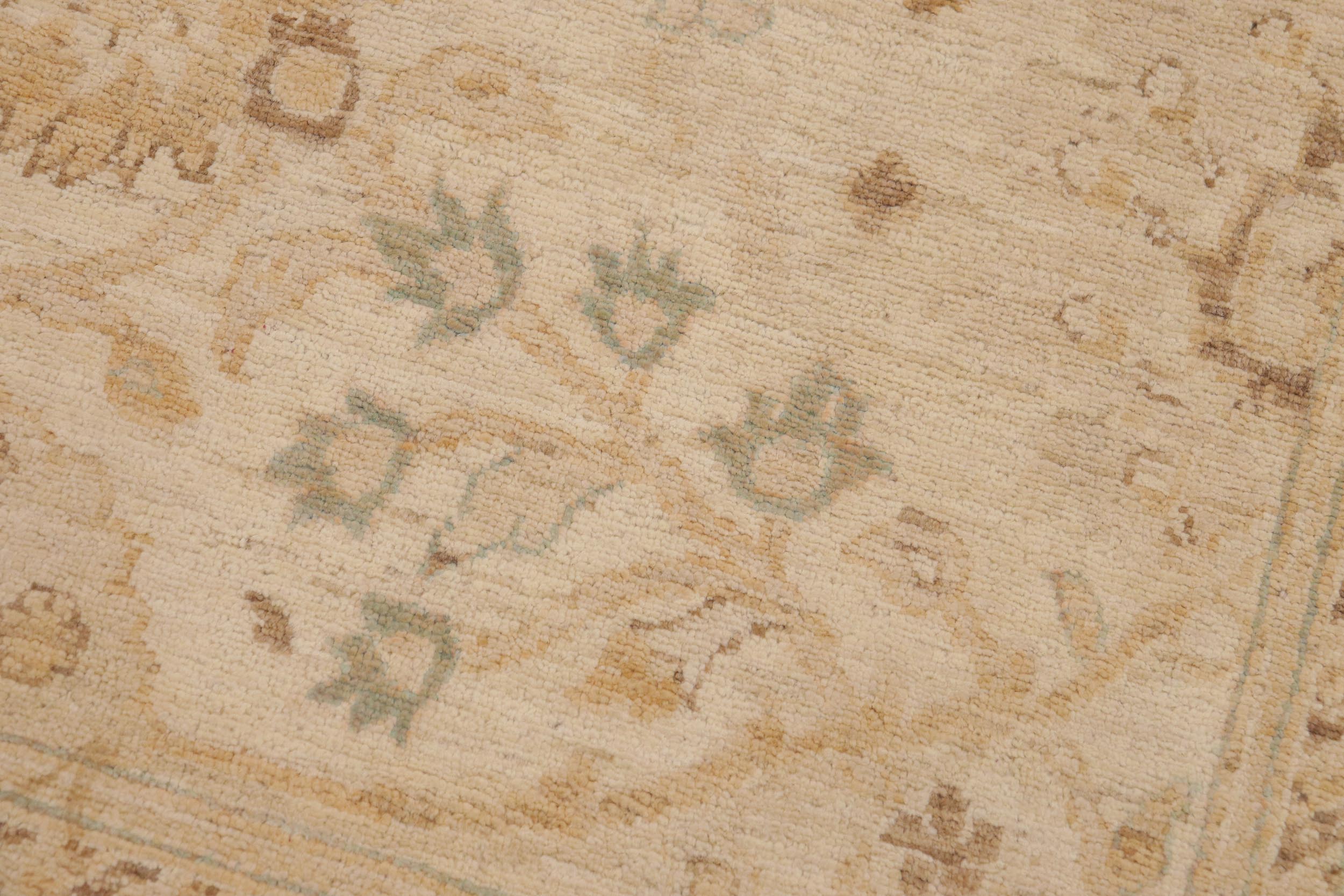handmade Traditional Kafkaz Beige Brown Hand Knotted RECTANGLE 100% WOOL area rug 9x12