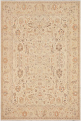 handmade Traditional Kafkaz Beige Brown Hand Knotted RECTANGLE 100% WOOL area rug 9 x 11