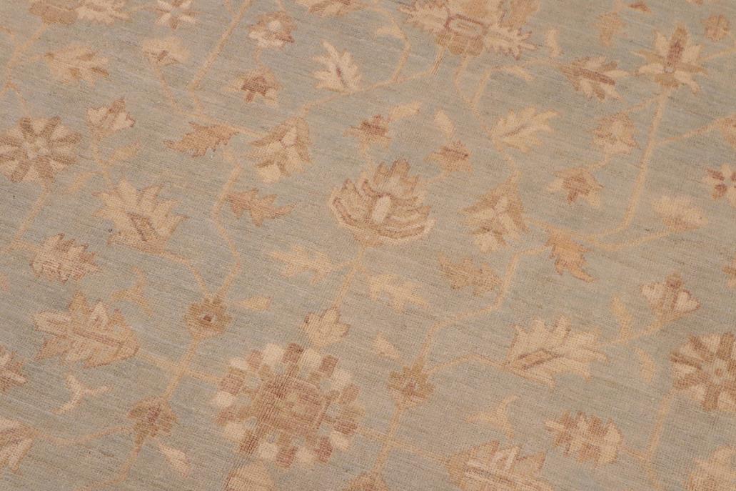 handmade Traditional Kafkaz Lt. Blue Lt. Brown Hand Knotted RECTANGLE 100% WOOL area rug 9 x 11