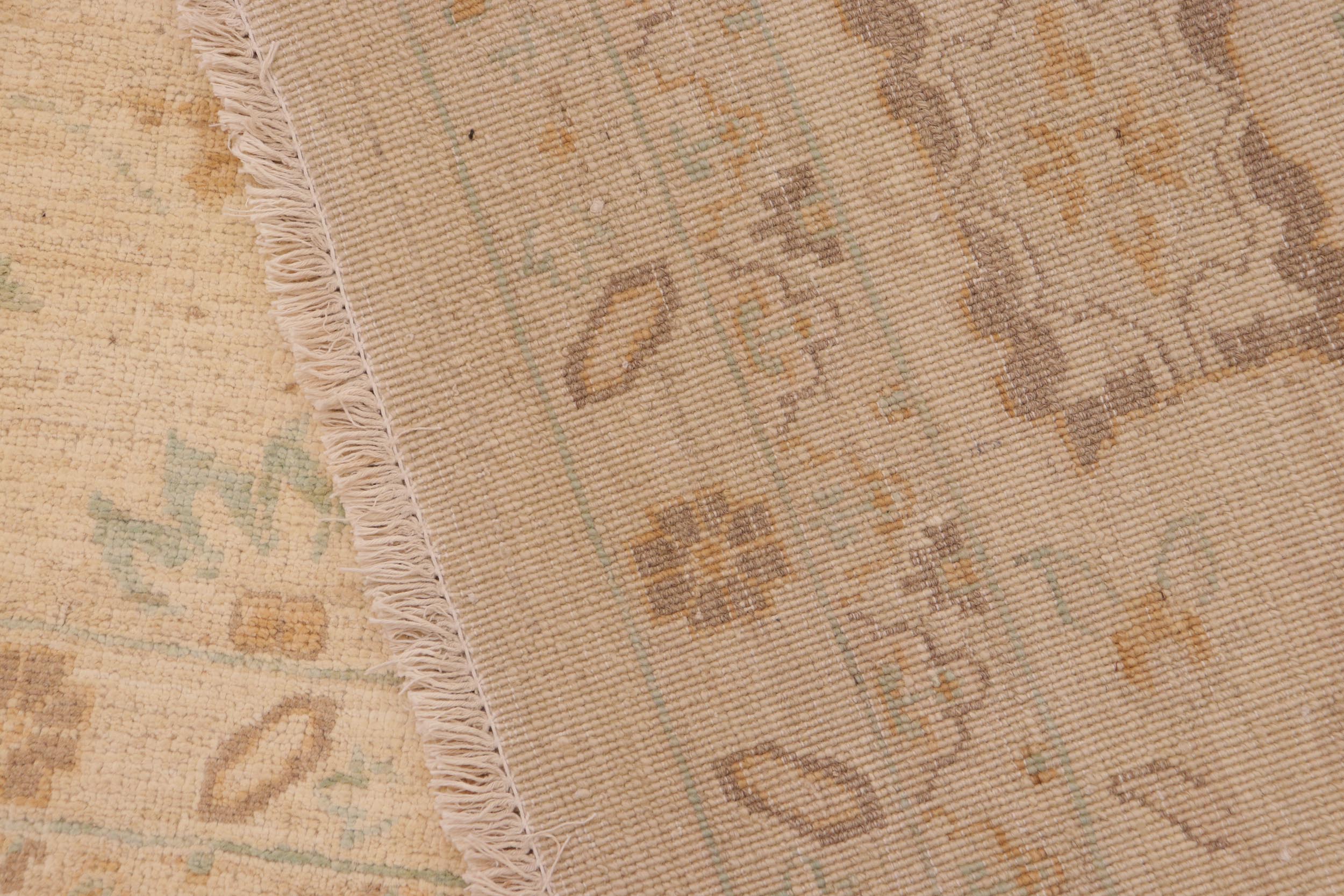 handmade Traditional Kafkaz Tan Brown Hand Knotted RECTANGLE 100% WOOL area rug 10x14