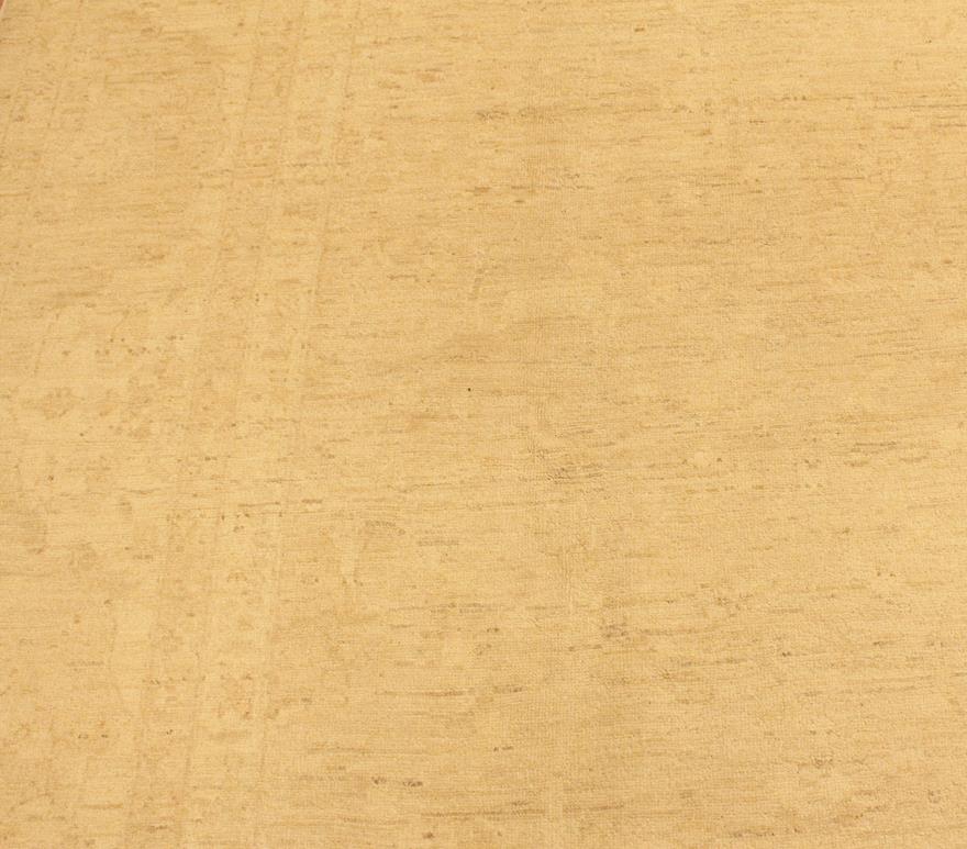 handmade Modern Kafkaz Tan Lt. Tan Hand Knotted RECTANGLE 100% WOOL area rug 10 x 14