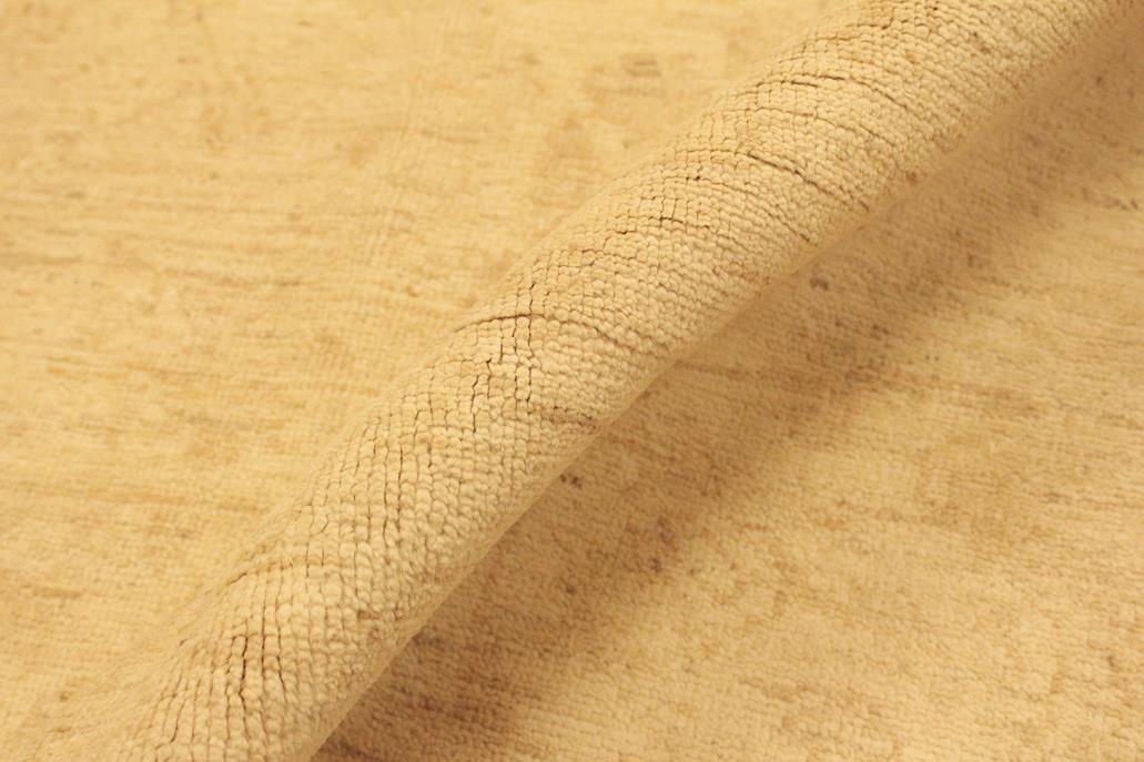 handmade Modern Kafkaz Tan Lt. Tan Hand Knotted RECTANGLE 100% WOOL area rug 10 x 14