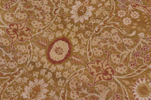 handmade Transitional Adam Green Gold Hand Knotted RECTANGLE 100% WOOL area rug 10x10