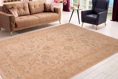 handmade Traditional Kafkaz Beige Gray Hand Knotted RECTANGLE 100% WOOL area rug 6 x 9