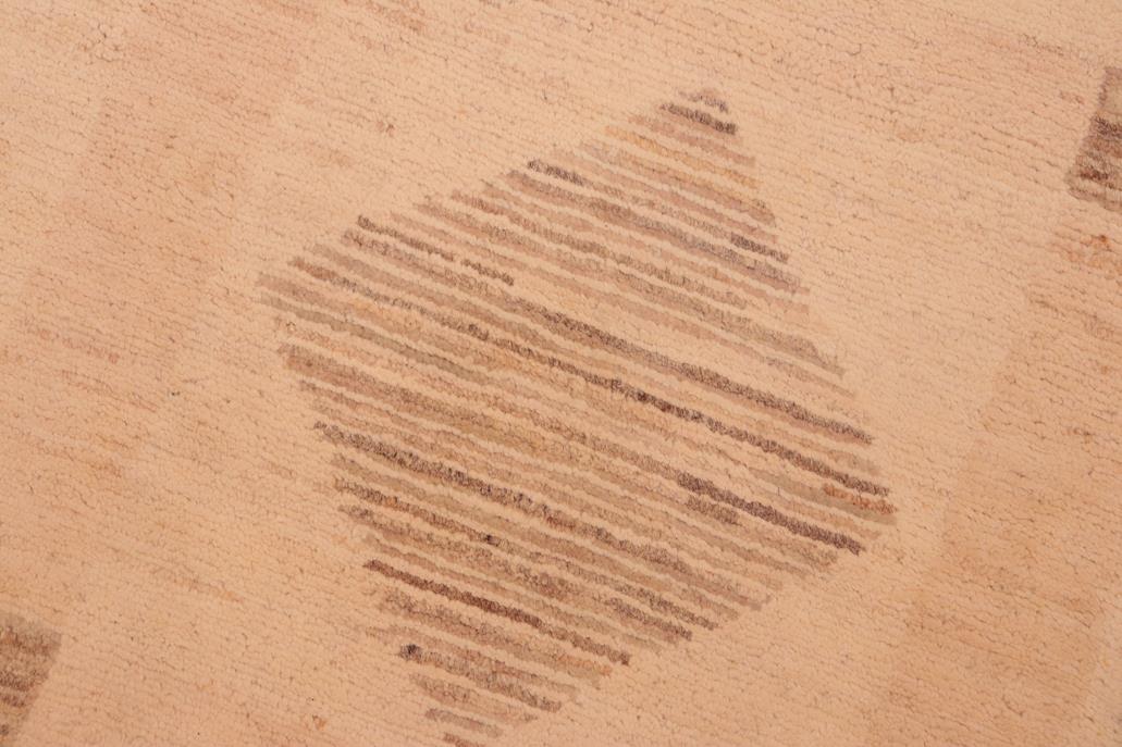 handmade Transitional Kafkaz Beige Tan Hand Knotted RECTANGLE 100% WOOL area rug 6 x 9