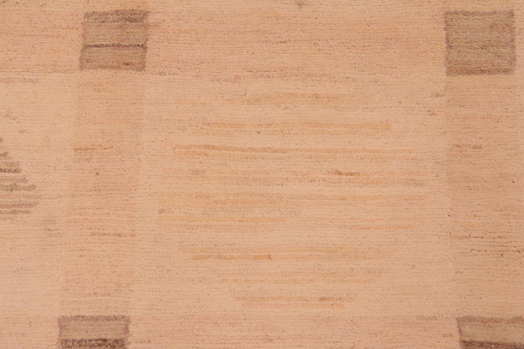 handmade Transitional Kafkaz Beige Tan Hand Knotted RECTANGLE 100% WOOL area rug 6 x 9