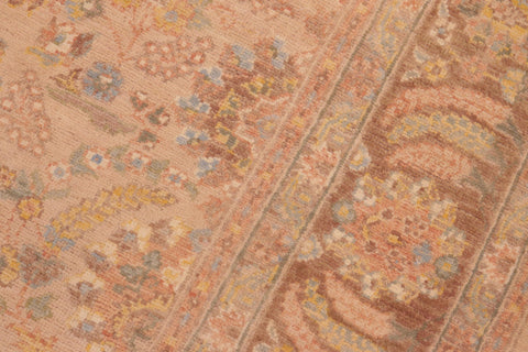 handmade Traditional Kafkaz Tan Brown Hand Knotted RECTANGLE 100% WOOL area rug 6' x 9'