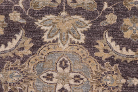 handmade Traditional Kafkaz Brown Ivory Hand Knotted RECTANGLE 100% WOOL area rug 3x5