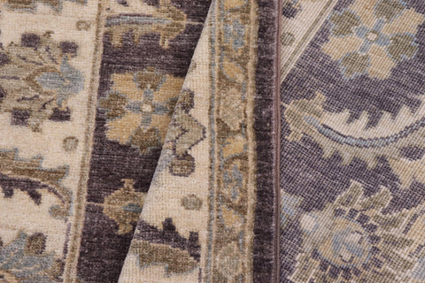 handmade Traditional Kafkaz Brown Ivory Hand Knotted RECTANGLE 100% WOOL area rug 3x5