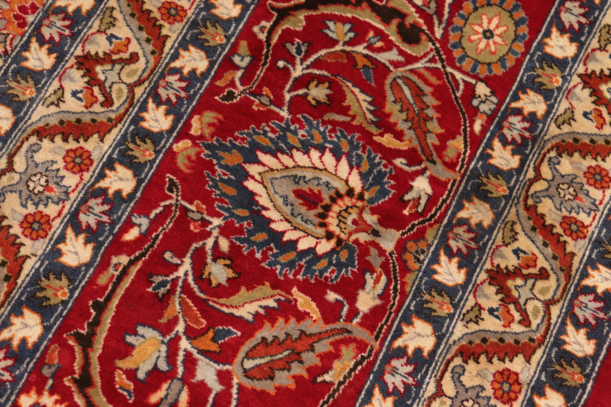 handmade Transitional New Asif Red Green Hand Knotted RECTANGLE 100% WOOL area rug 10x14