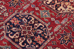 handmade Geometric Super Kazak Red Tan Hand Knotted RECTANGLE 100% WOOL area rug 4' x 6'