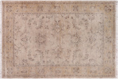 handmade Traditional Kafkaz Lt. Tan Lt. Gold Hand Knotted RECTANGLE 100% WOOL area rug 3x5