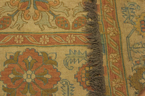 handmade Geometric Soumakh Beige Brown Hand-Woven RECTANGLE 100% WOOL area rug 8 x 10