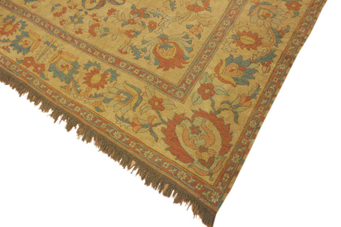 handmade Geometric Soumakh Beige Rust Hand-Woven RECTANGLE 100% WOOL area rug 8 x 10