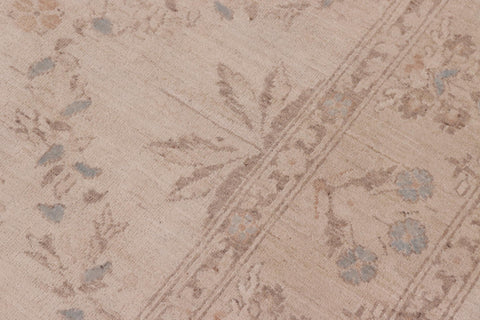 handmade Transitional Kafkaz Ivory Beige Hand Knotted RECTANGLE 100% WOOL area rug 8' x 10'
