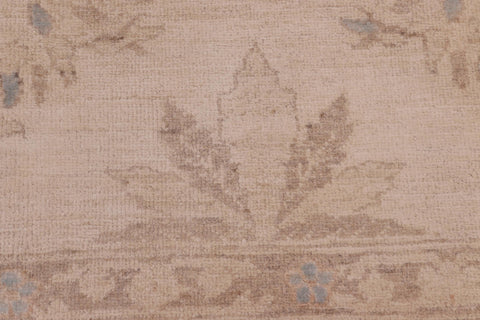 handmade Transitional Kafkaz Ivory Beige Hand Knotted RECTANGLE 100% WOOL area rug 8' x 10'