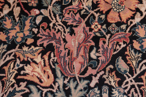 handmade Transitional Gulshanayub Black Black Hand Knotted RECTANGLE 100% WOOL area rug 5x7