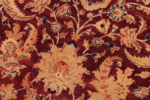 handmade Traditional Tabriz Red Blue Hand Knotted RECTANGLE 100% WOOL area rug 9 x 12