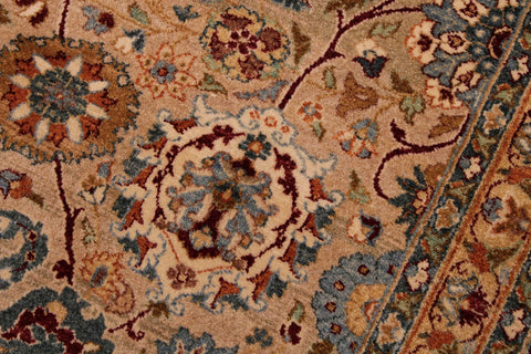 handmade Traditional Tabriz Lt. Gray Drk. Red Hand Knotted RECTANGLE 100% WOOL area rug 9x12